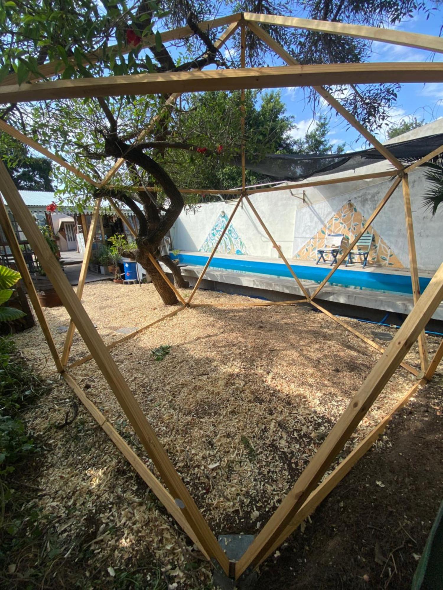 Proyectoqva Glamping Apartment Villa Ballester ภายนอก รูปภาพ
